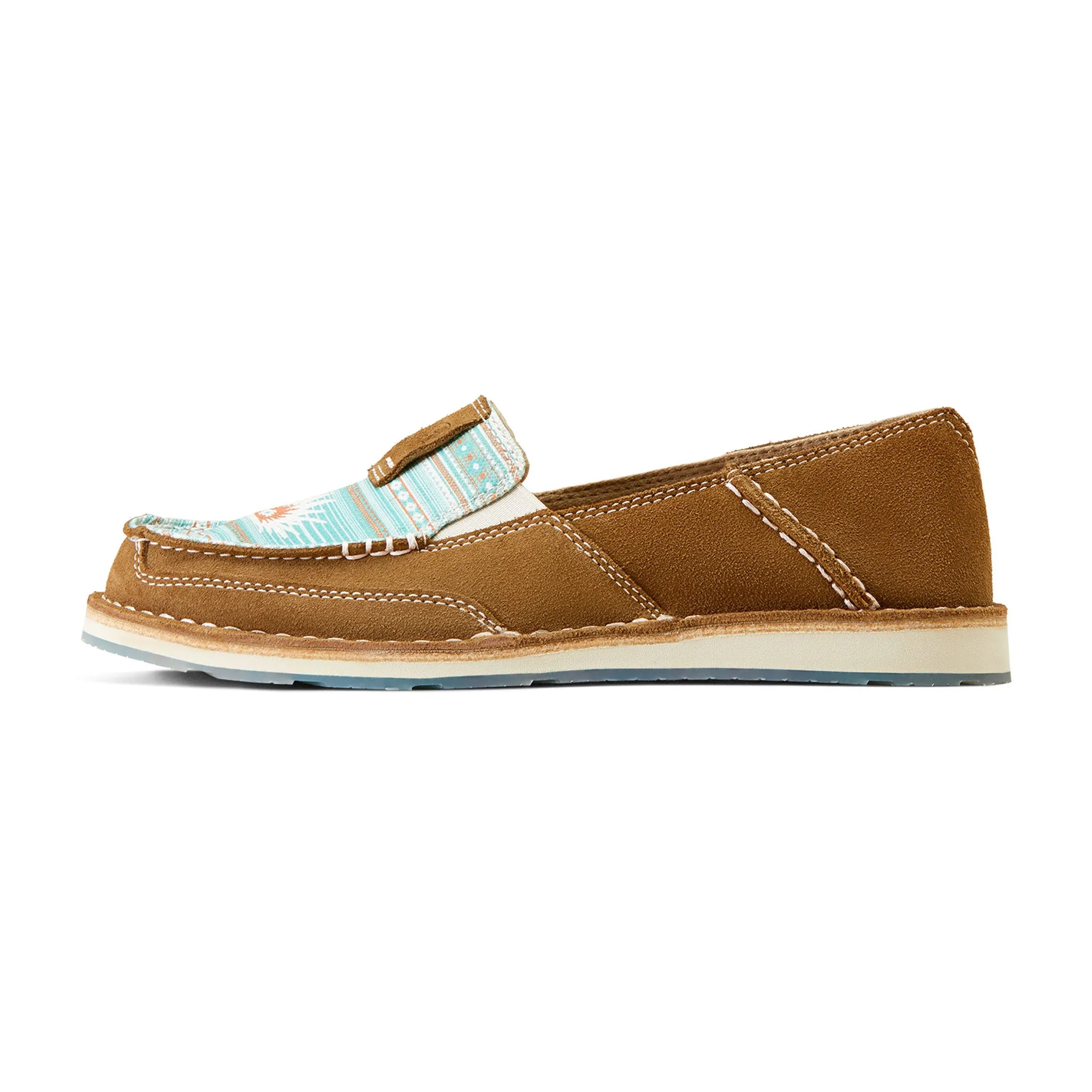 Ariat Women's Tan and Turquoise Aztec Cruiser sold by Western Edge product image thumbnail 4