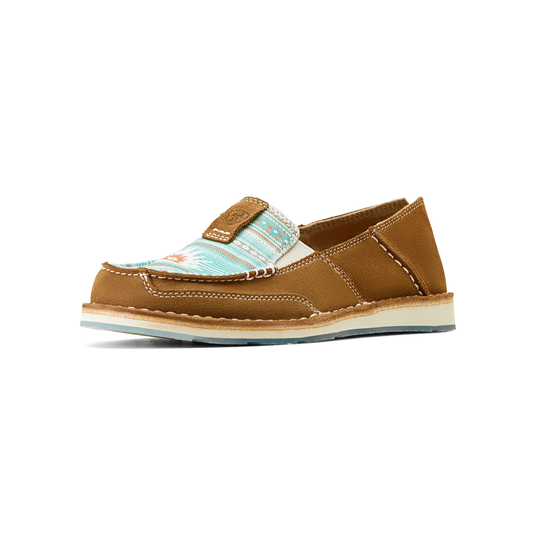 Ariat Women's Tan and Turquoise Aztec Cruiser sold by Western Edge product image thumbnail 3