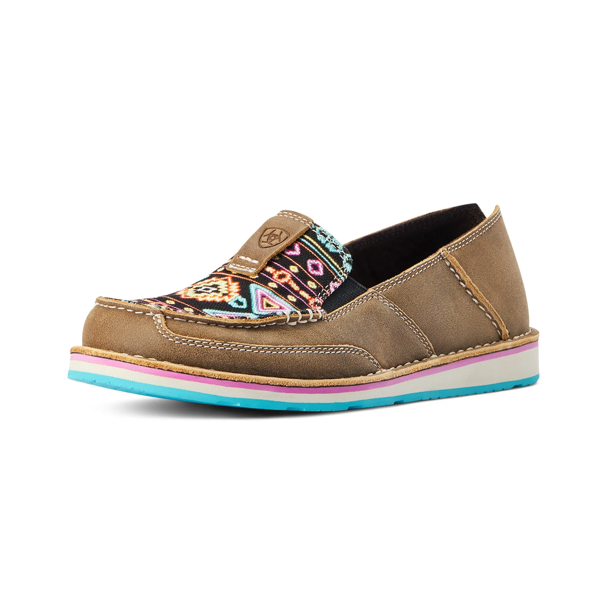 Ariat Ladies Brown Bomber & Neon Lights Cruiser sold by Western Edge product image thumbnail 2