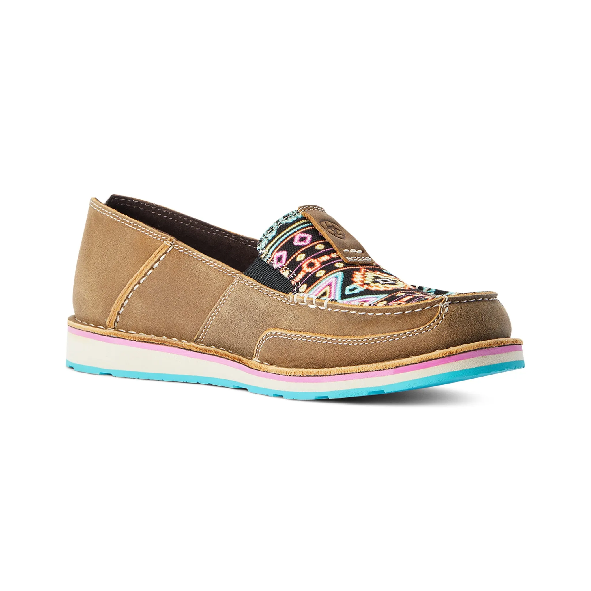 Ariat Ladies Brown Bomber & Neon Lights Cruiser sold by Western Edge product image thumbnail 4