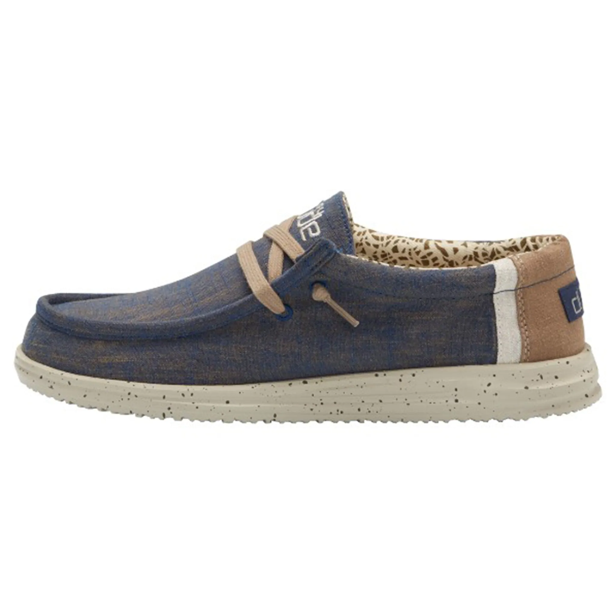 Hey Dude Men's Wally Free Natural Blue Shoes sold by Western Edge product image thumbnail 3