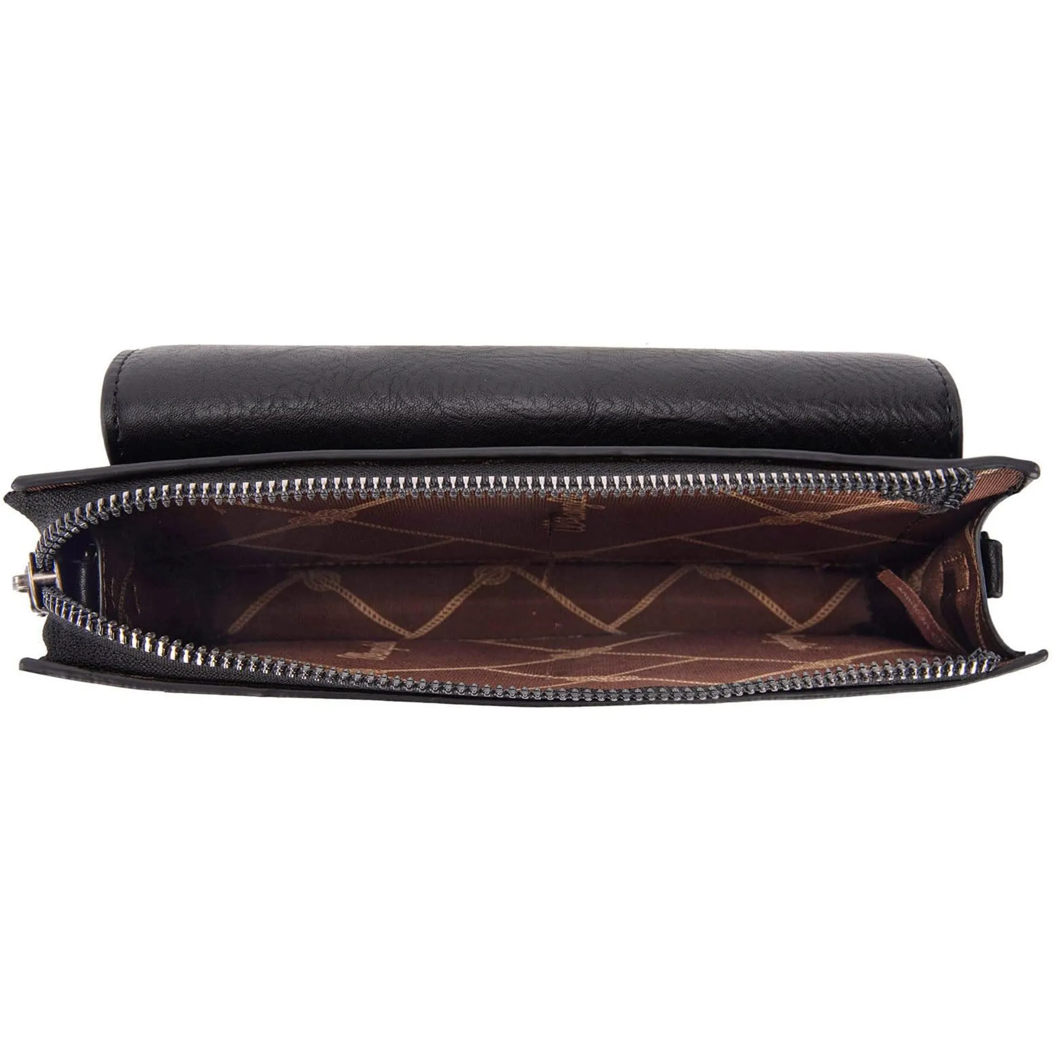 Wrangler Black Compartment Crossbody sold by Western Edge product image thumbnail 3