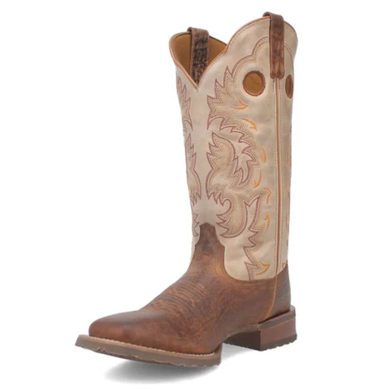 Dan Post Men's Rust & Bone Square Toe Boots made by Dan Post