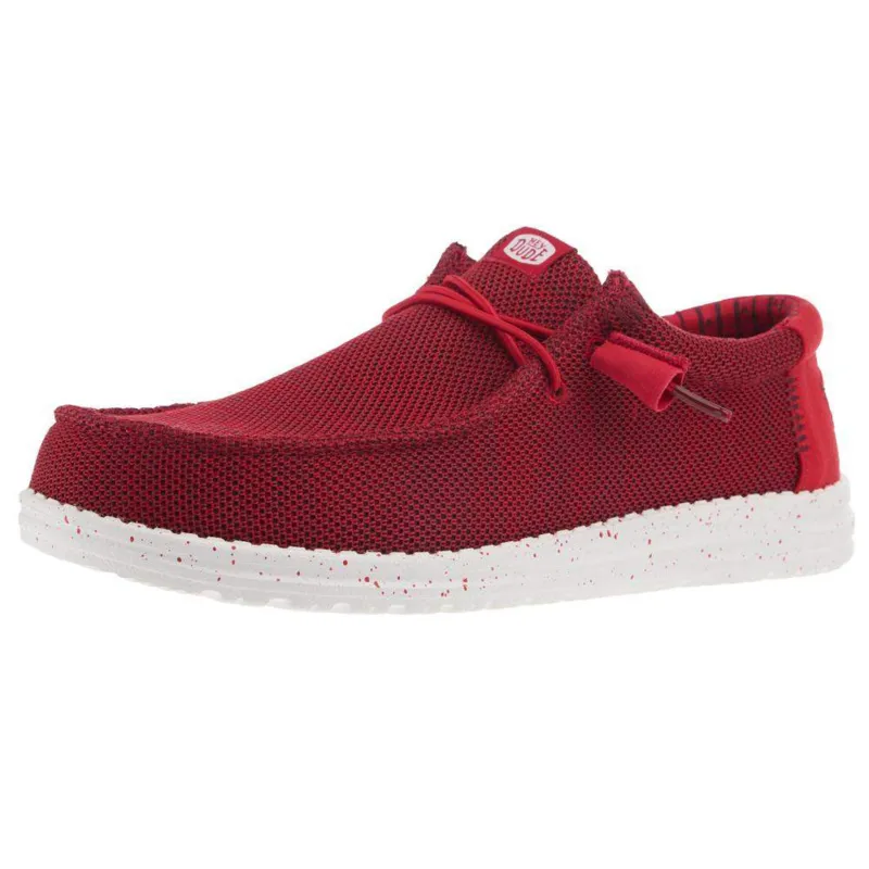 Hey Dude Men's Wally Stretch Mesh Shoe made by Hey Dude