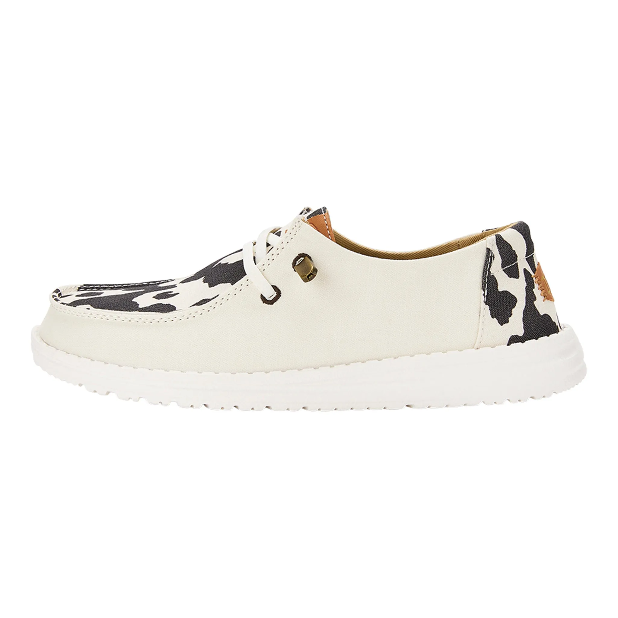 Hey Dude Wendy Black/White Cow Print Shoes sold by Western Edge product image thumbnail 3