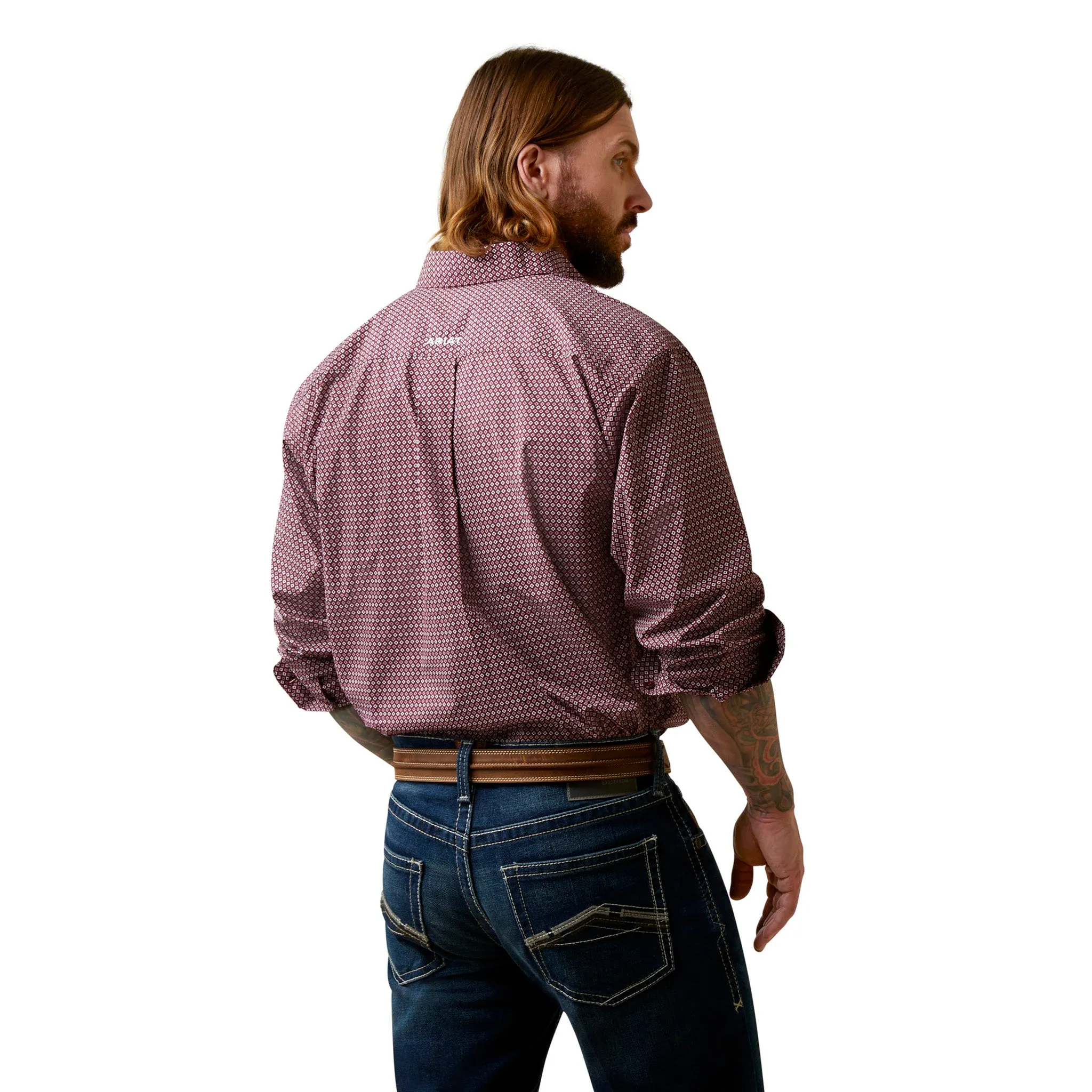 Ariat Men's Long Sleeve Abel Classic Fit sold by Western Edge product image thumbnail 2