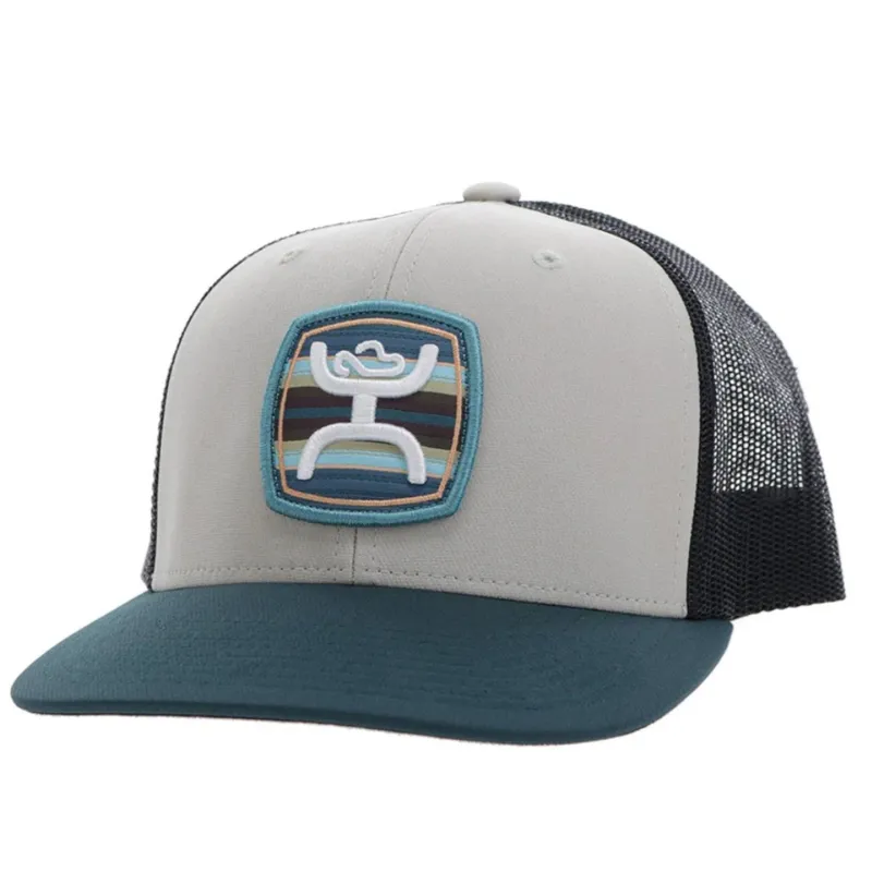 Hooey Zenith Tan & Black Serape Cap made by Western Edge