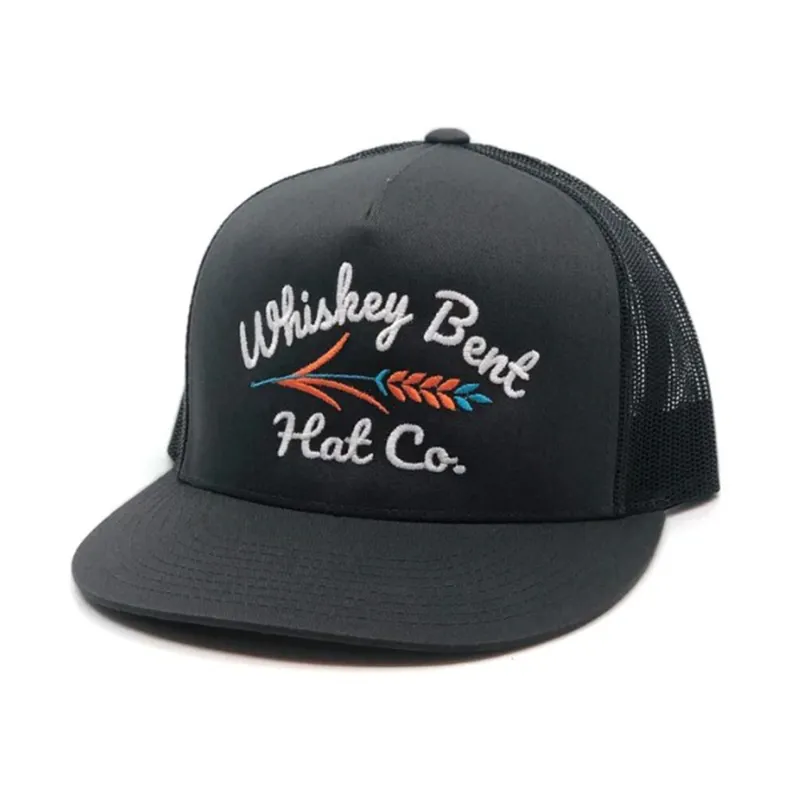 Whiskey Bent Troubadour Charcoal Cap made by Western Edge