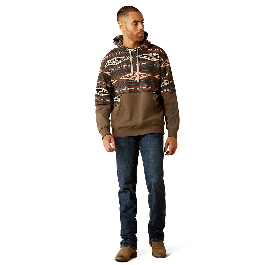 Ariat Men's Color Block Hoodie sold by Western Edge product image thumbnail 4