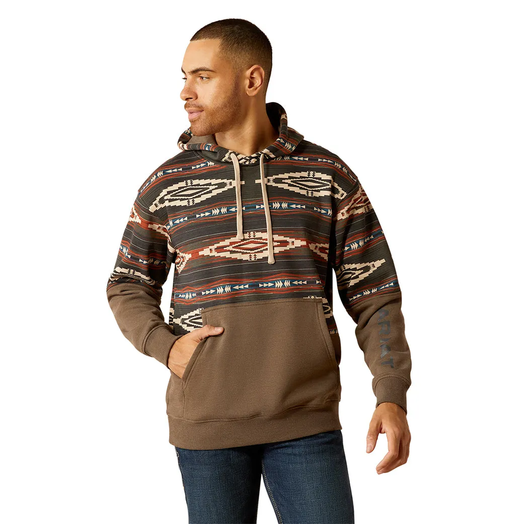 Ariat Men's Color Block Hoodie sold by Western Edge