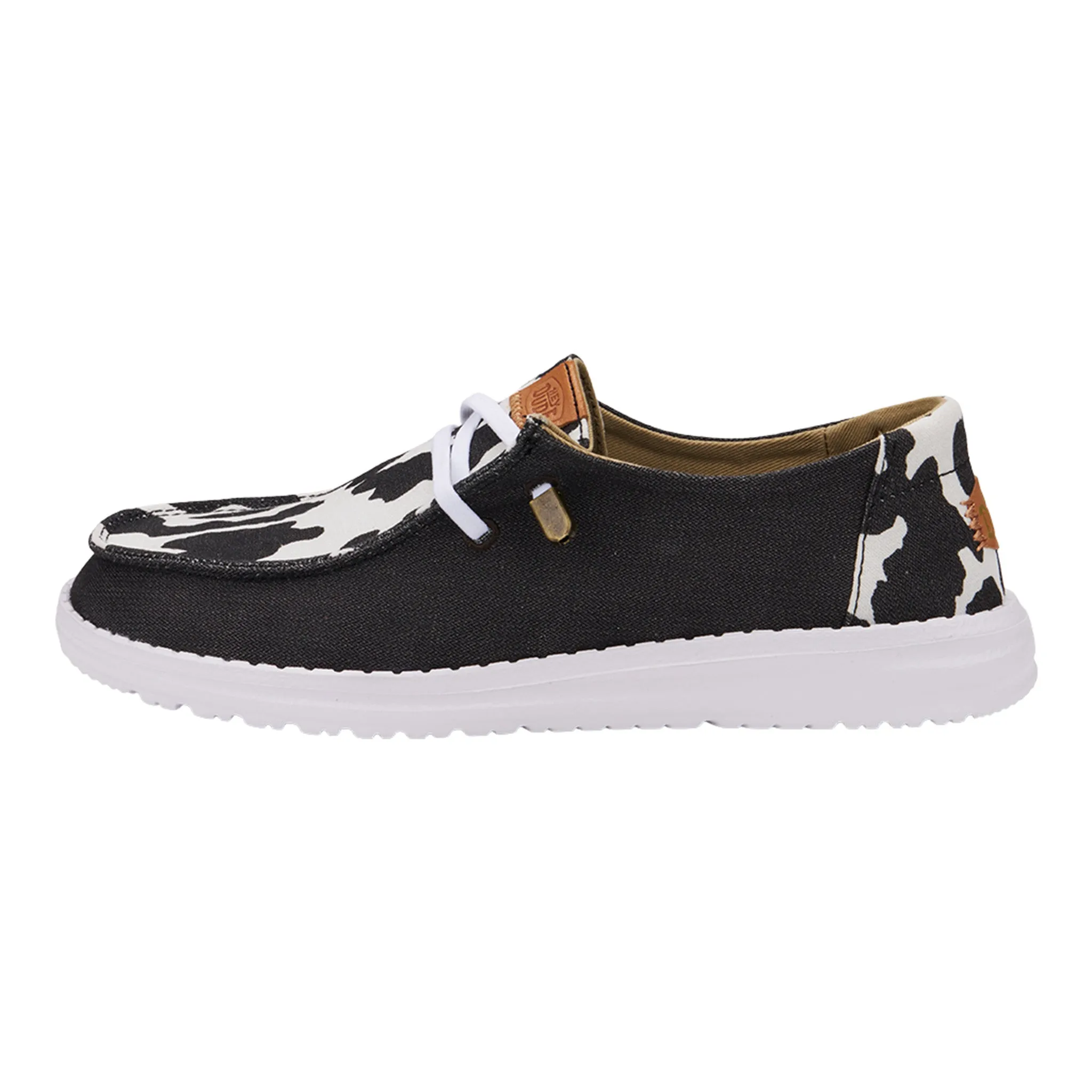 Hey Dude Women's Wendy Animal Black Cow sold by Western Edge product image thumbnail 3