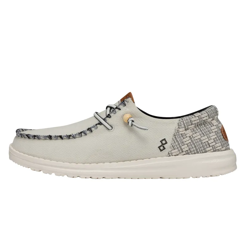 Hey Dude Women's Wendy Funk Jacquard White sold by Western Edge