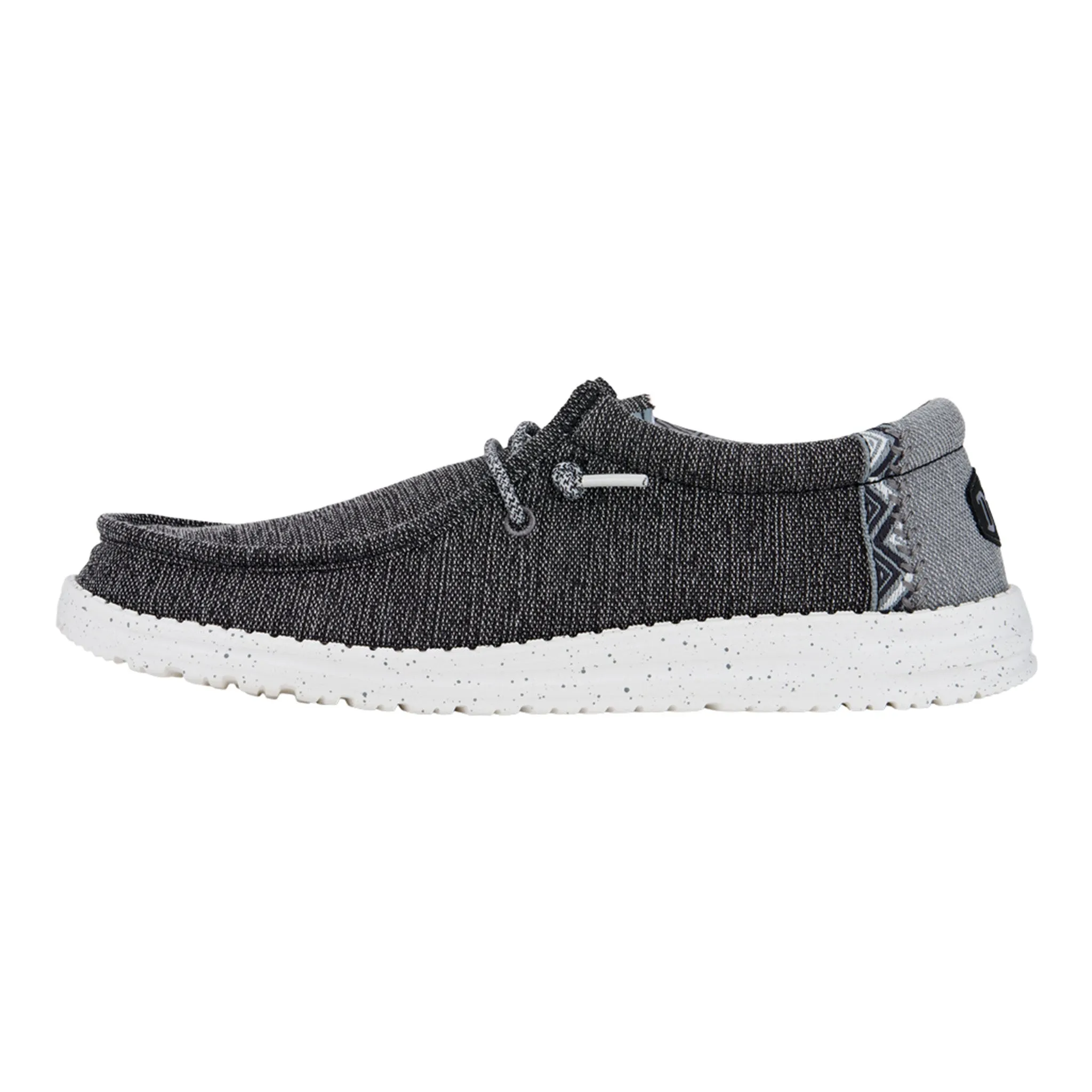Hey Dude Men's Wally Coastline Black & White sold by Western Edge product image thumbnail 3