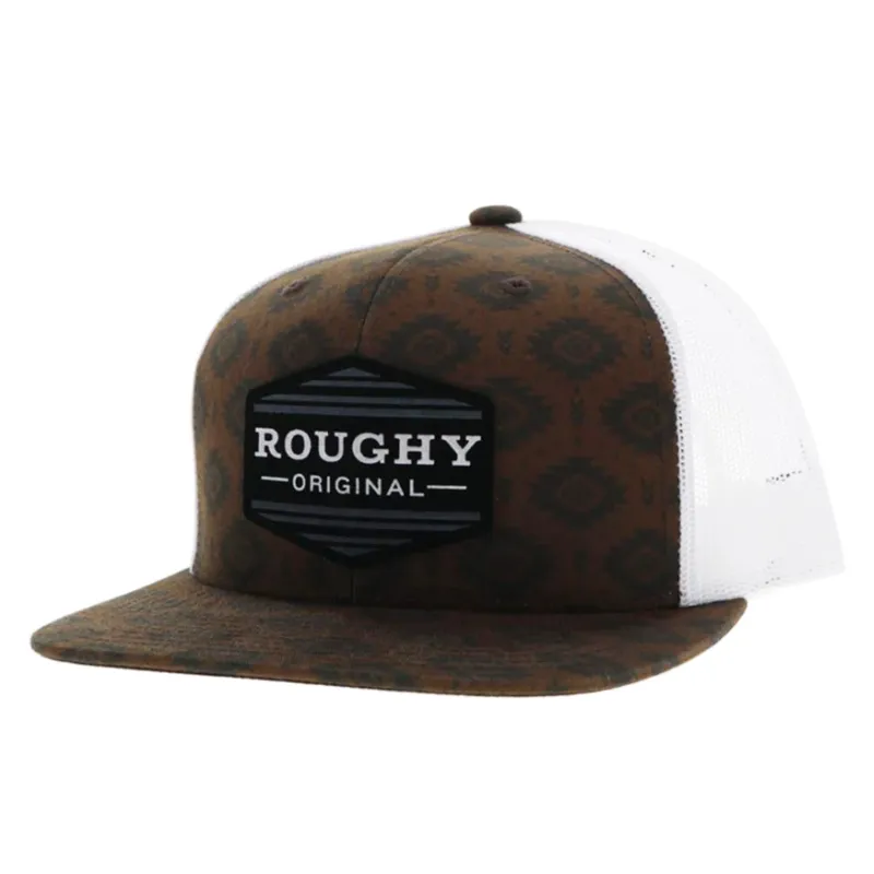 Hooey Tribe Brown Aztec Snapback Cap made by Western Edge