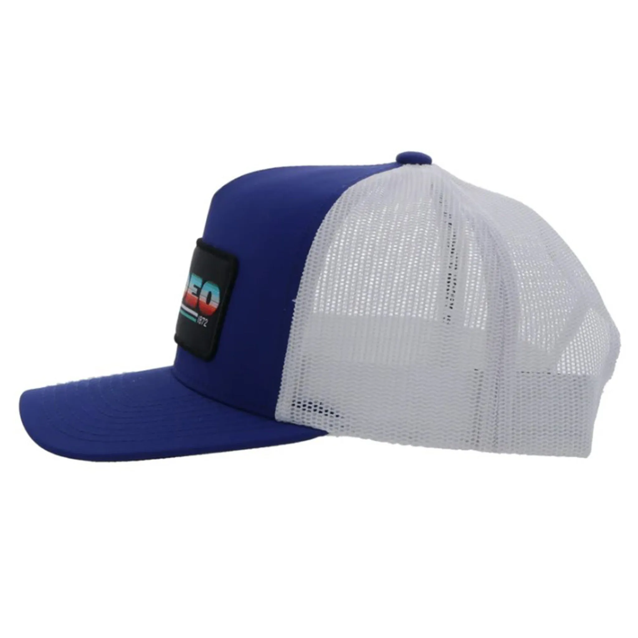 Hooey Rodeo Blue & White Snapback Cap sold by Western Edge product image thumbnail 2