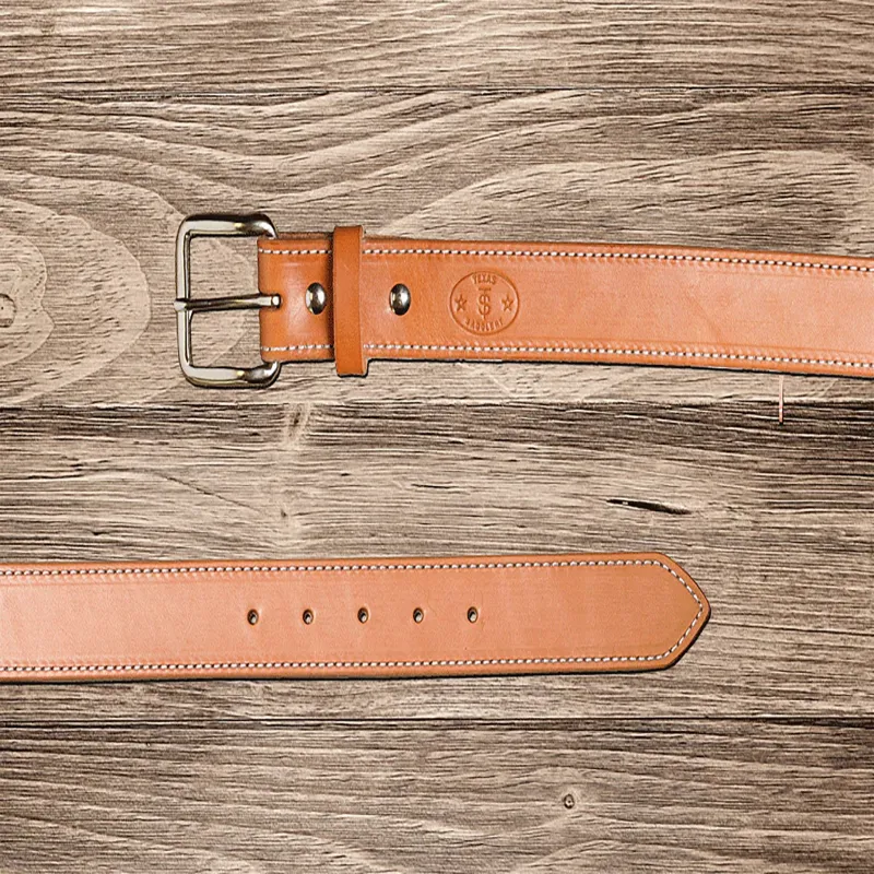 Texas Saddlery Men's Golden Harness Belt made by Western Edge
