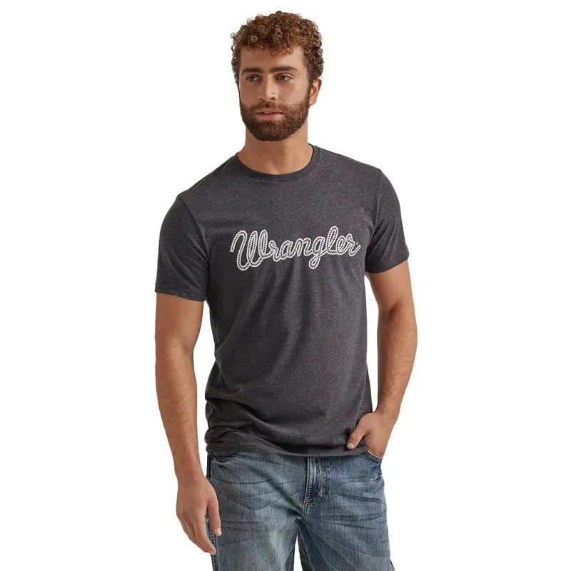 Wrangler Men's Rope Short Sleeve Shirt made by Western Edge