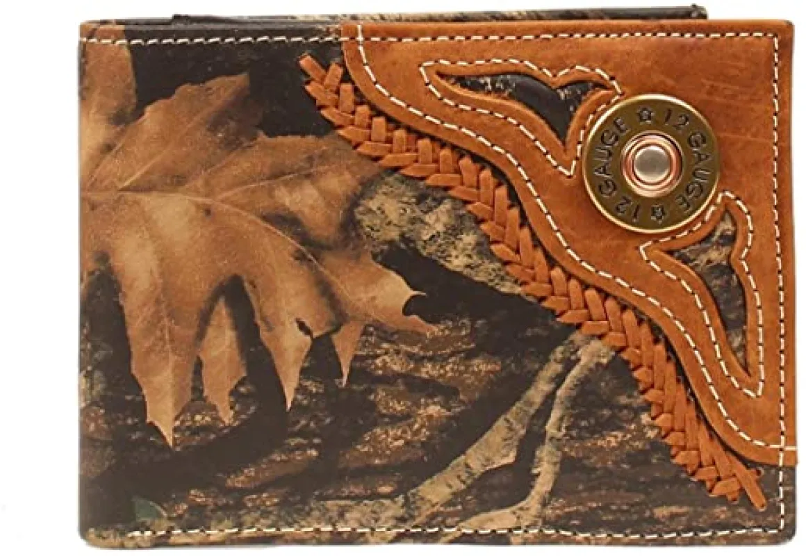 Nocona Mossy Oak With Shotgun Shell Wallet made by Nocona