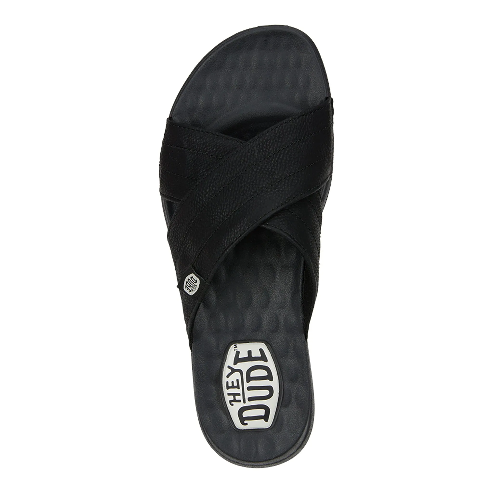 Hey Dude Women's Christi Distressed Black Slide sold by Western Edge product image thumbnail 2