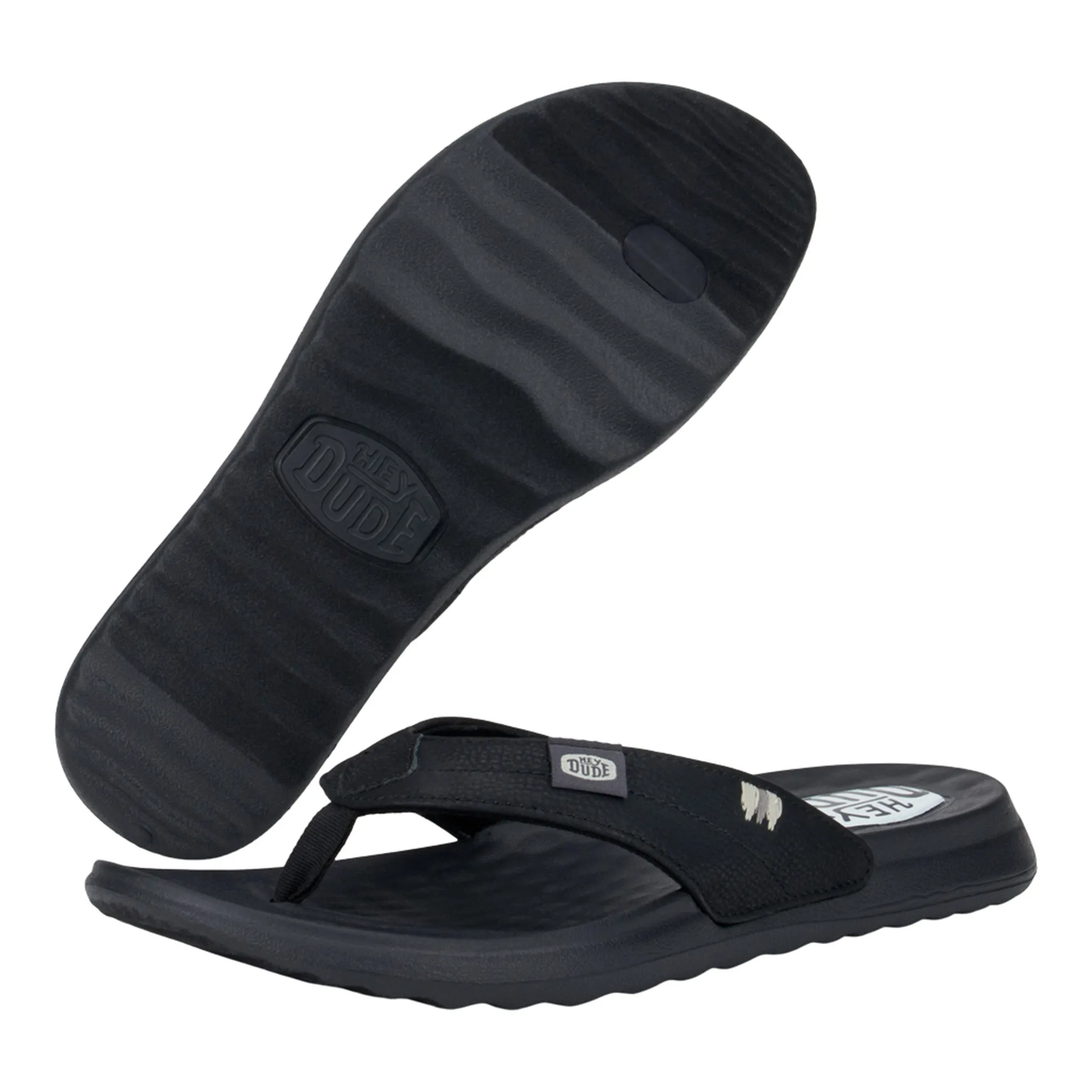 Hey Dudes Women's Christi Black Flip Flops sold by Western Edge product image thumbnail 2