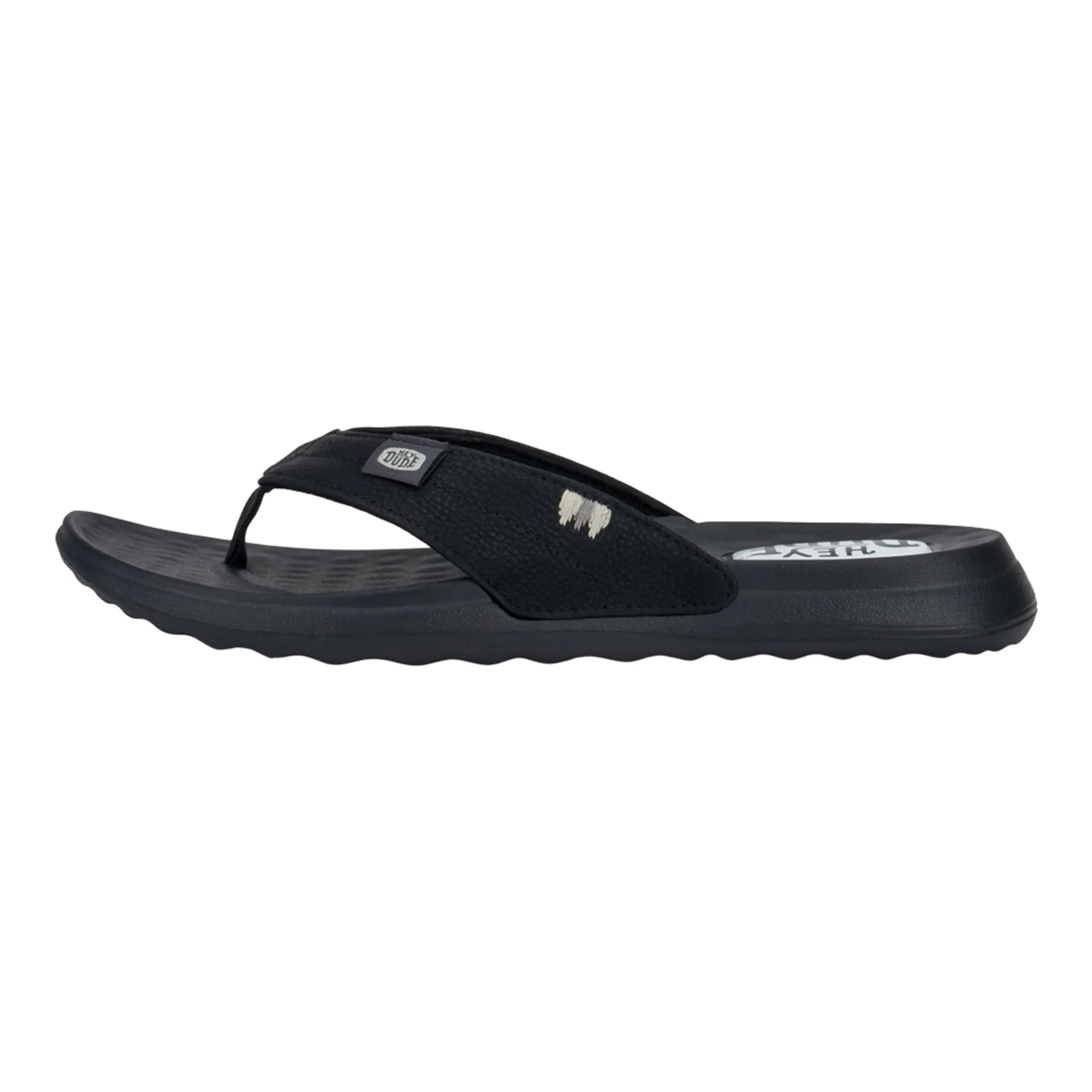 Hey Dudes Women's Christi Black Flip Flops sold by Western Edge product image thumbnail 3