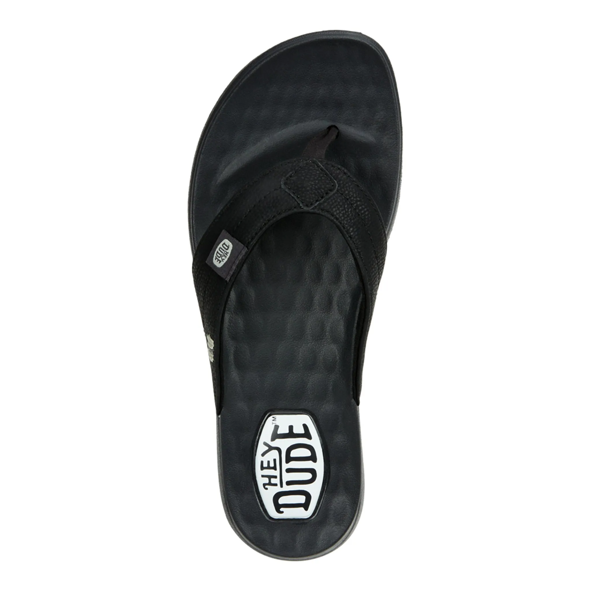 Hey Dudes Women's Christi Black Flip Flops sold by Western Edge product image thumbnail 4