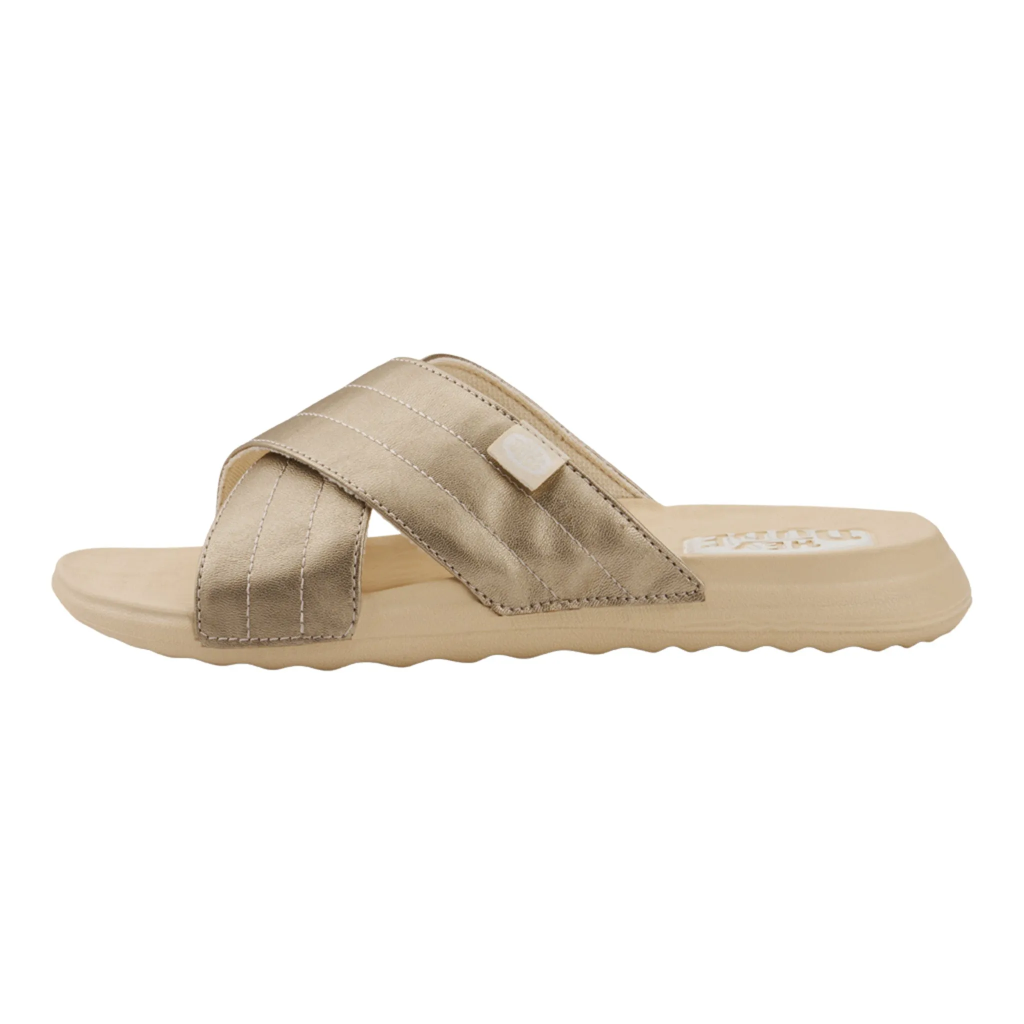 Hey Dude Women's Christi Slide Distressed Metallic sold by Western Edge product image thumbnail 4