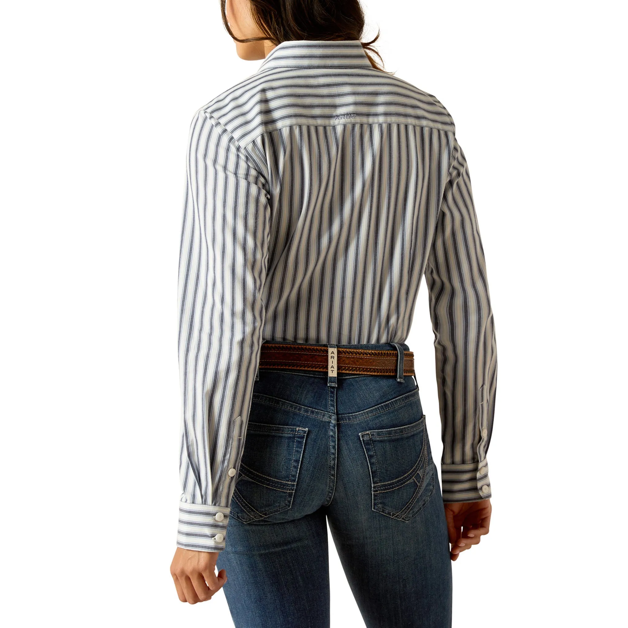 Ariat Women's Kirby Baja Stripe Long Sleeve sold by Western Edge product image thumbnail 3