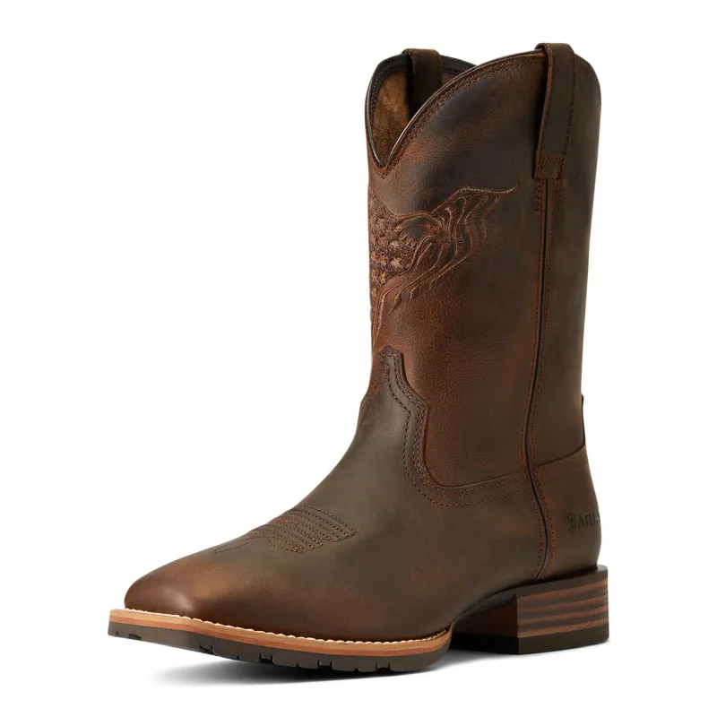 Ariat Men's Hybrid Fly High Brown Boots made by Ariat