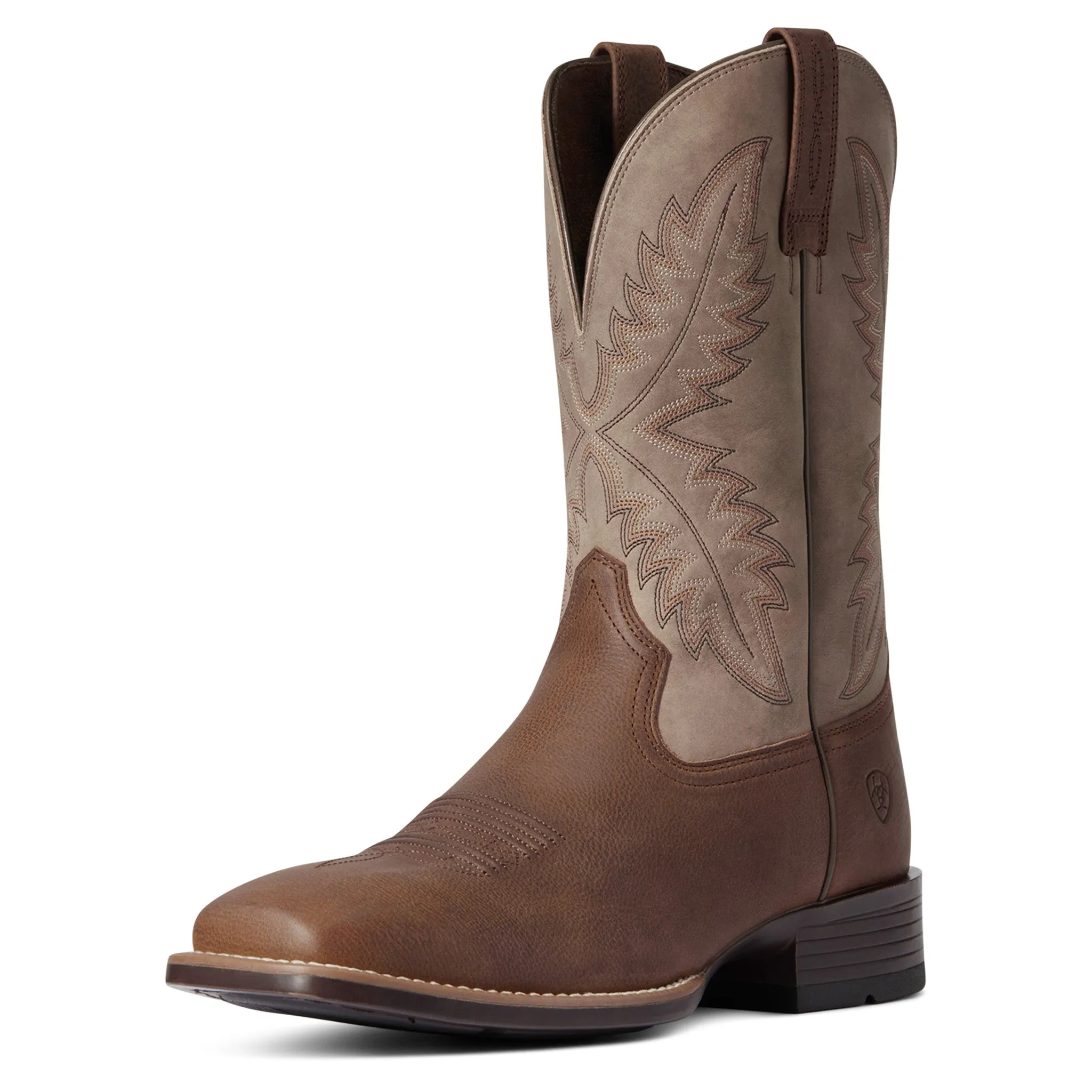 Ariat Men's Rawly Barrel Brown Boots sold by Western Edge
