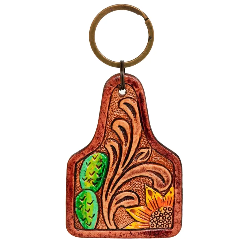 American Darling Ear Tag Key Chain sold by Western Edge