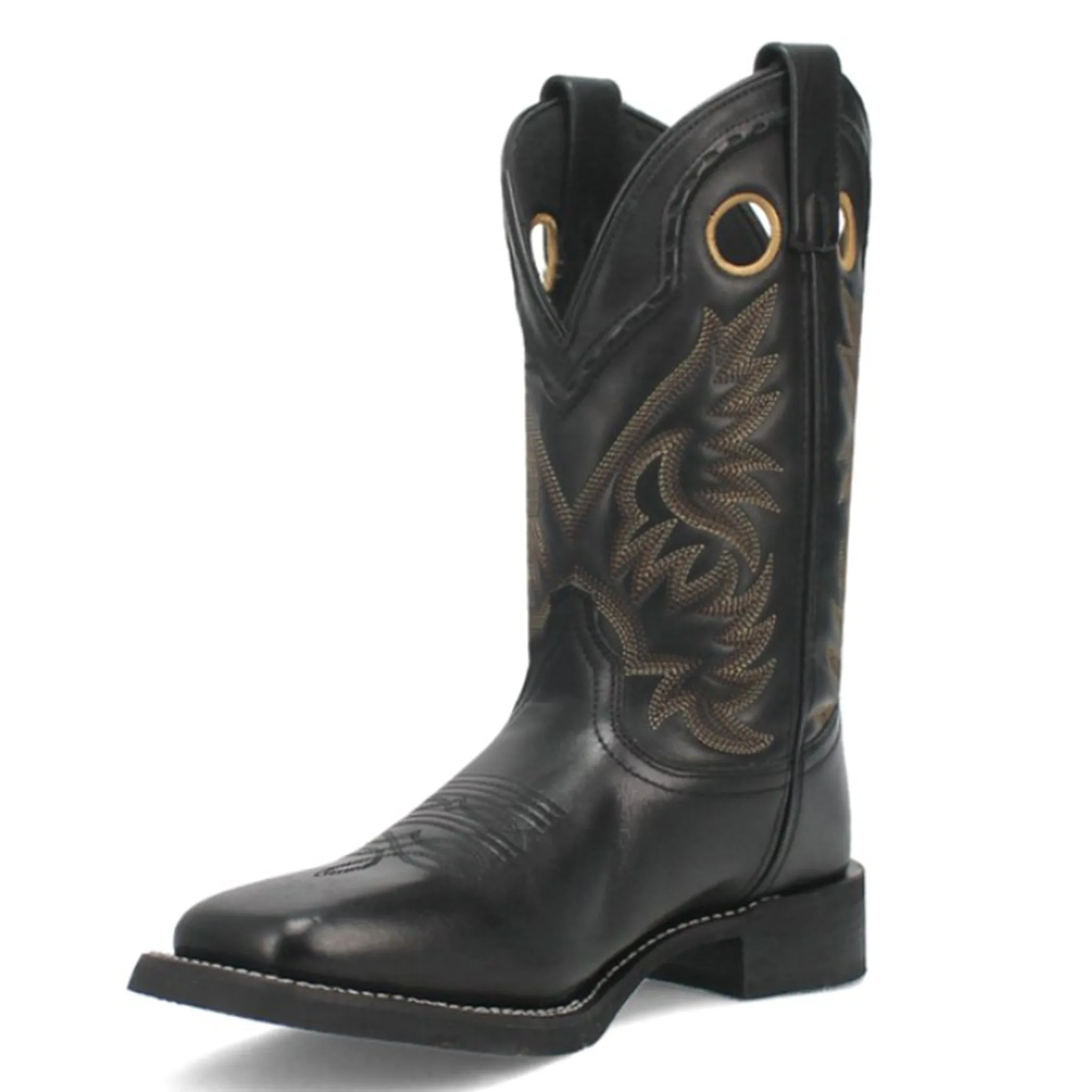 Dan Post Men's Black Kane Square Toe Boots sold by Western Edge
