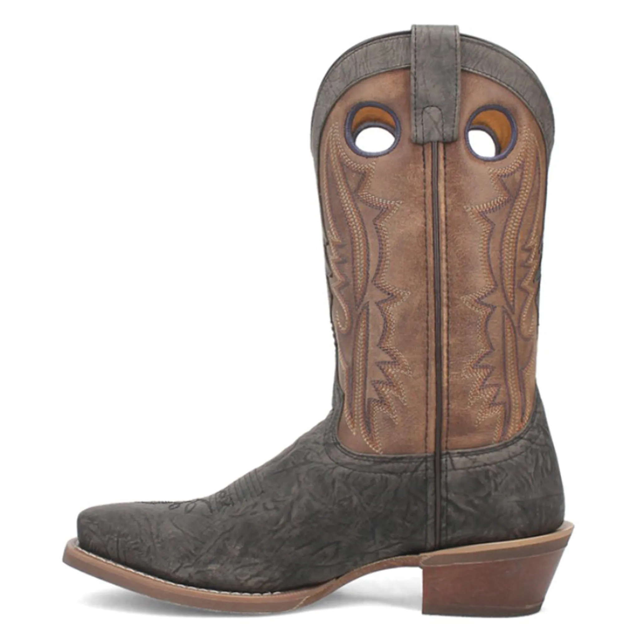 Dan Post Men's Distressed Grey Brown Walker Boots sold by Western Edge product image thumbnail 2