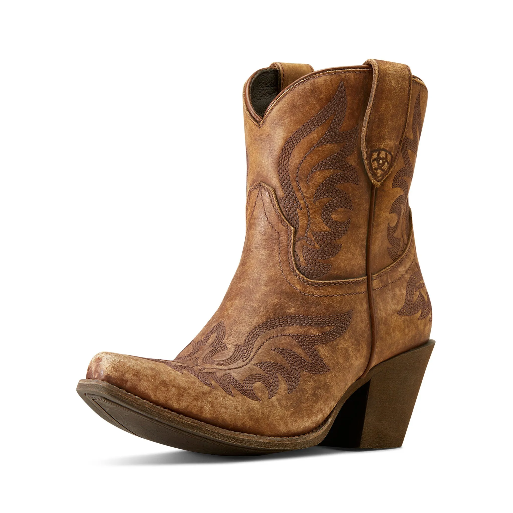 Ariat Women's Chandler Distressed Brown Bootie sold by Western Edge product image thumbnail 2