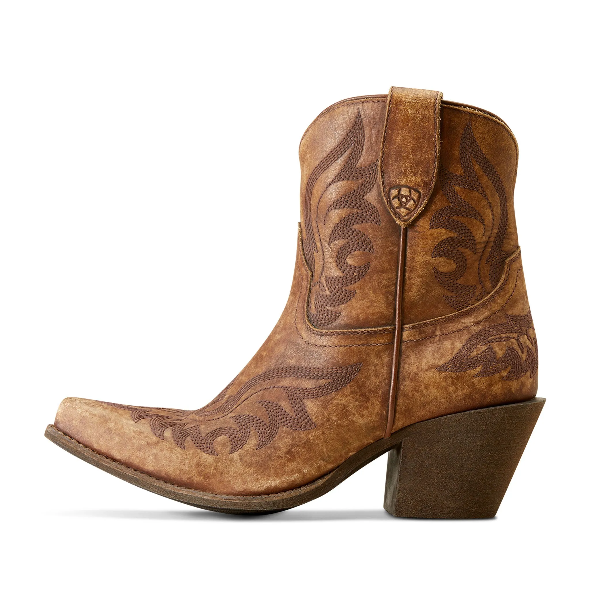 Ariat Women's Chandler Distressed Brown Bootie sold by Western Edge product image thumbnail 3