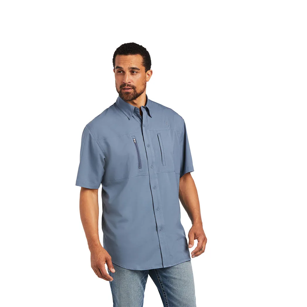 Ariat Men's VentTEK Folkstone Grey Classic Fit sold by Western Edge product image thumbnail 4