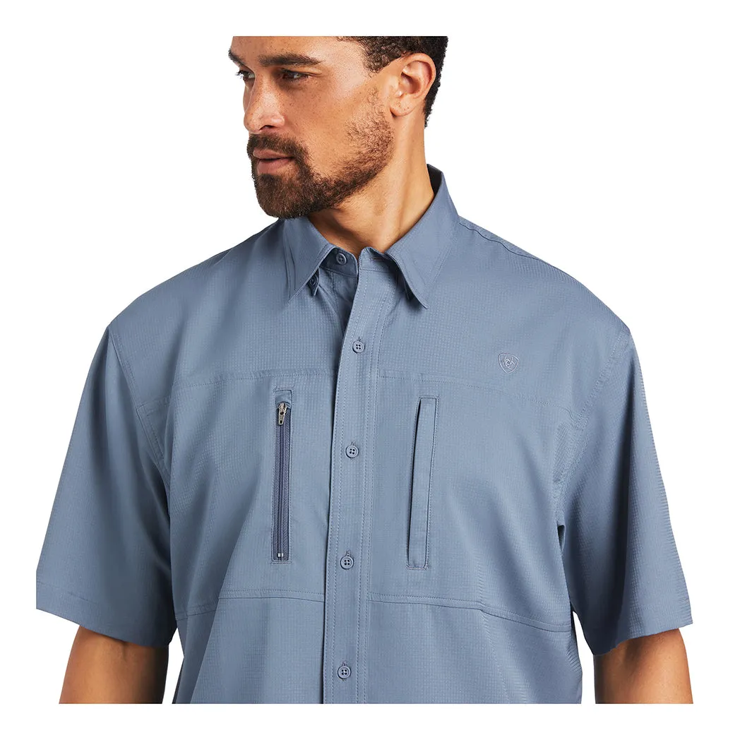 Ariat Men's VentTEK Folkstone Grey Classic Fit sold by Western Edge product image thumbnail 3