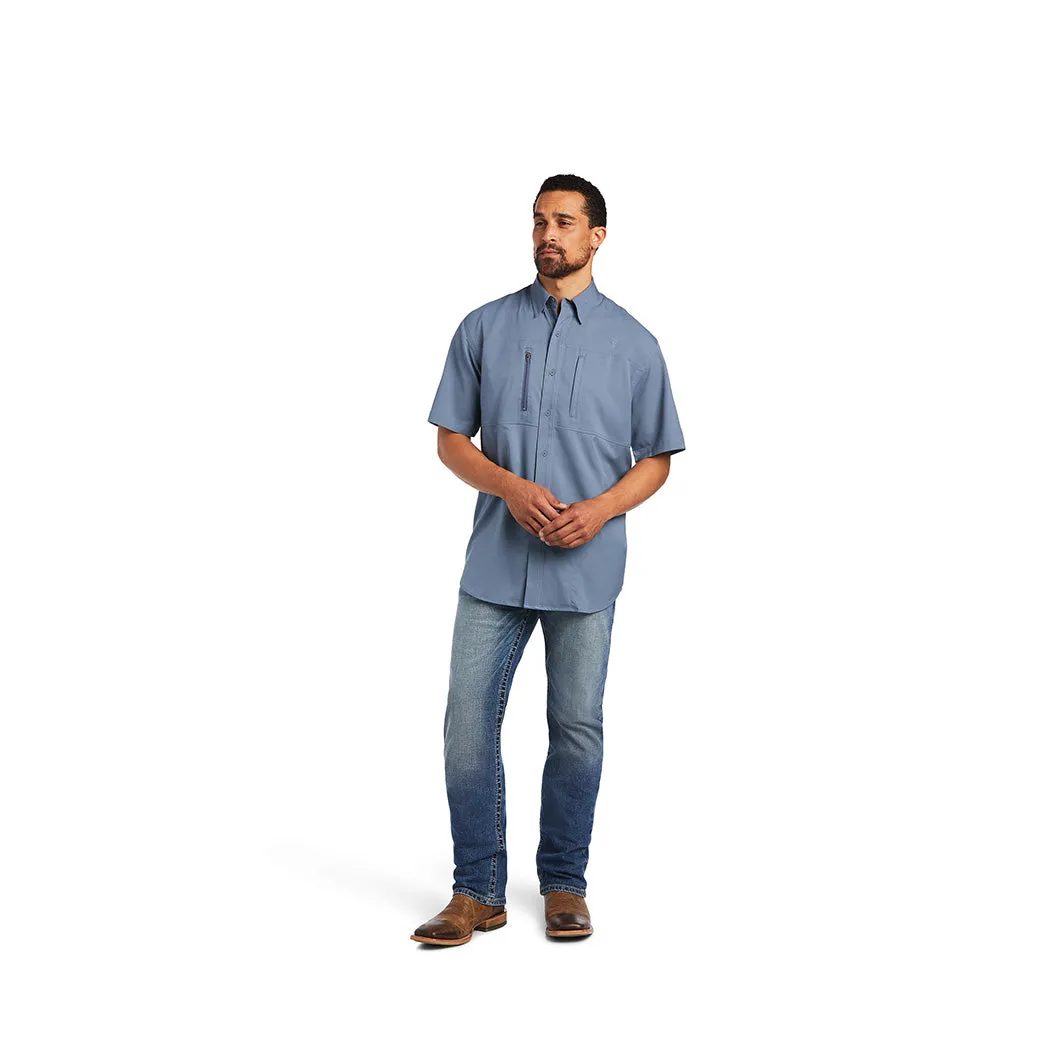 Ariat Men's VentTEK Folkstone Grey Classic Fit sold by Western Edge product image thumbnail 2