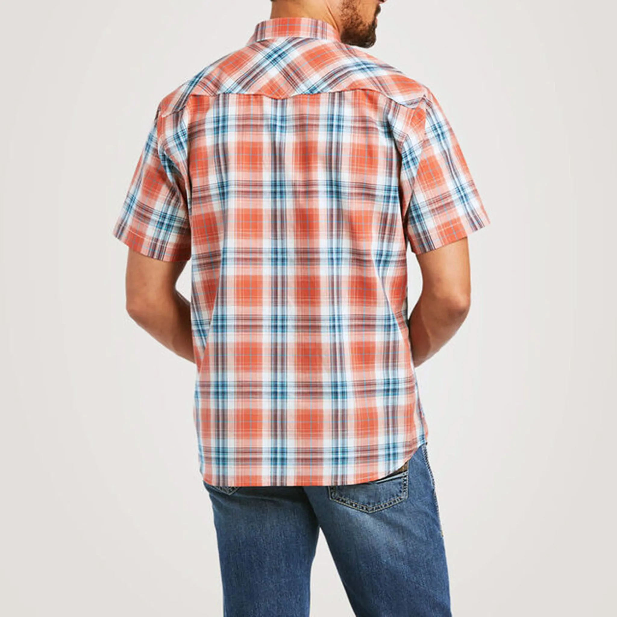 Ariat Men's Hawk Retro Fit Short Sleeve sold by Western Edge product image thumbnail 2