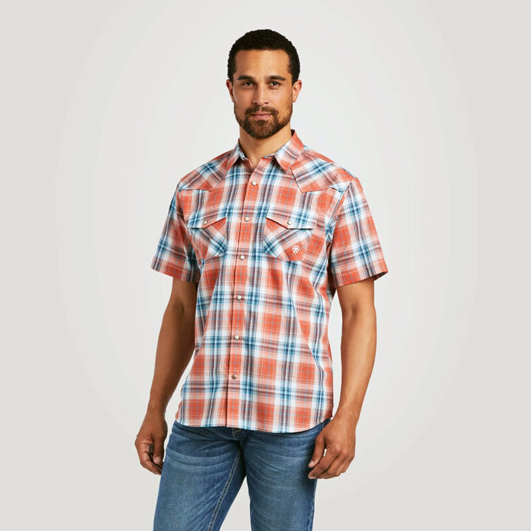 Ariat Men's Hawk Retro Fit Short Sleeve sold by Western Edge