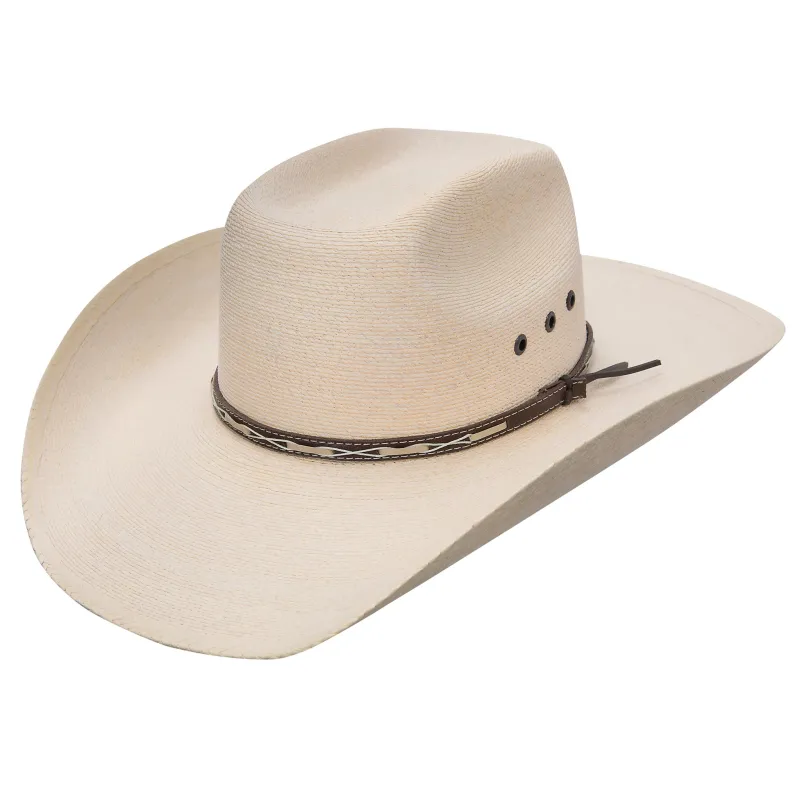 Stetson Square Stallion Straw Hat made by Stetson