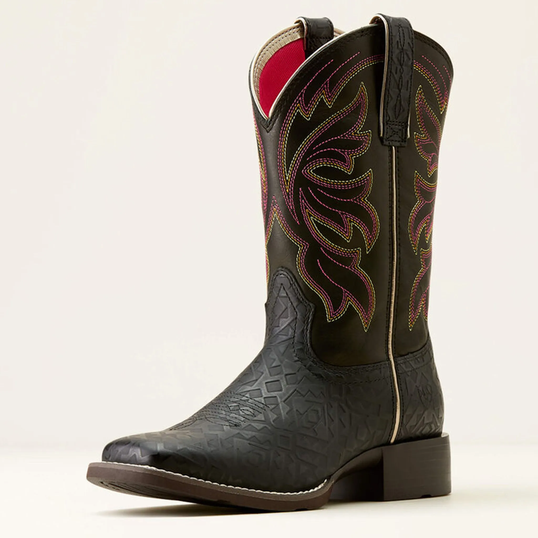 Ariat Women's Buckley Black Embossed Boots sold by Western Edge product image thumbnail 2