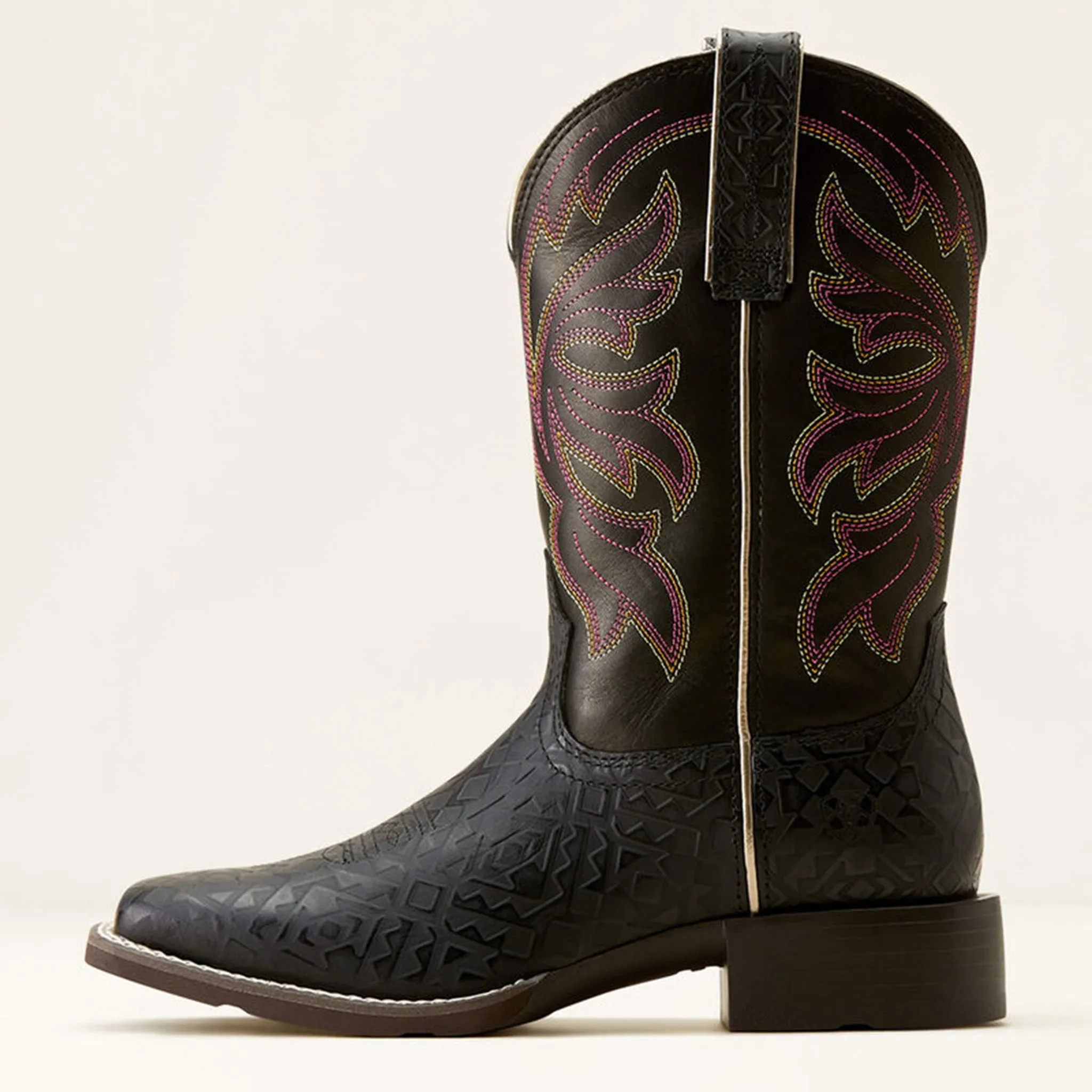 Ariat Women's Buckley Black Embossed Boots sold by Western Edge product image thumbnail 3