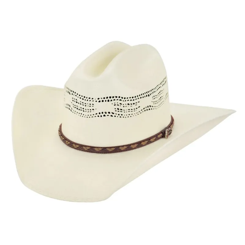Justin 20X Bryson Bangora Straw Hat made by Justin Boots