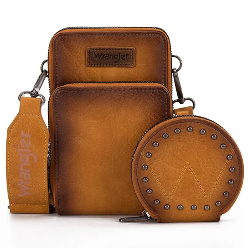 Montana West Yellow Crossbody & Coin Purse made by Montana West
