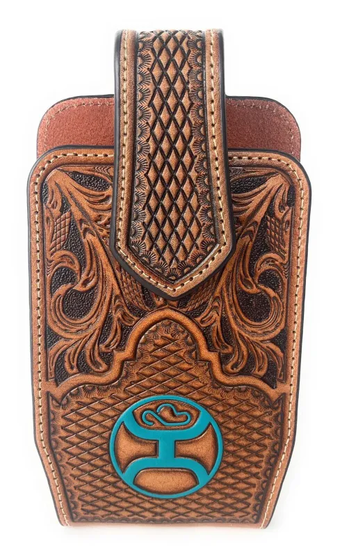 Hooey Phone Case Turquoise Logo made by Western Edge