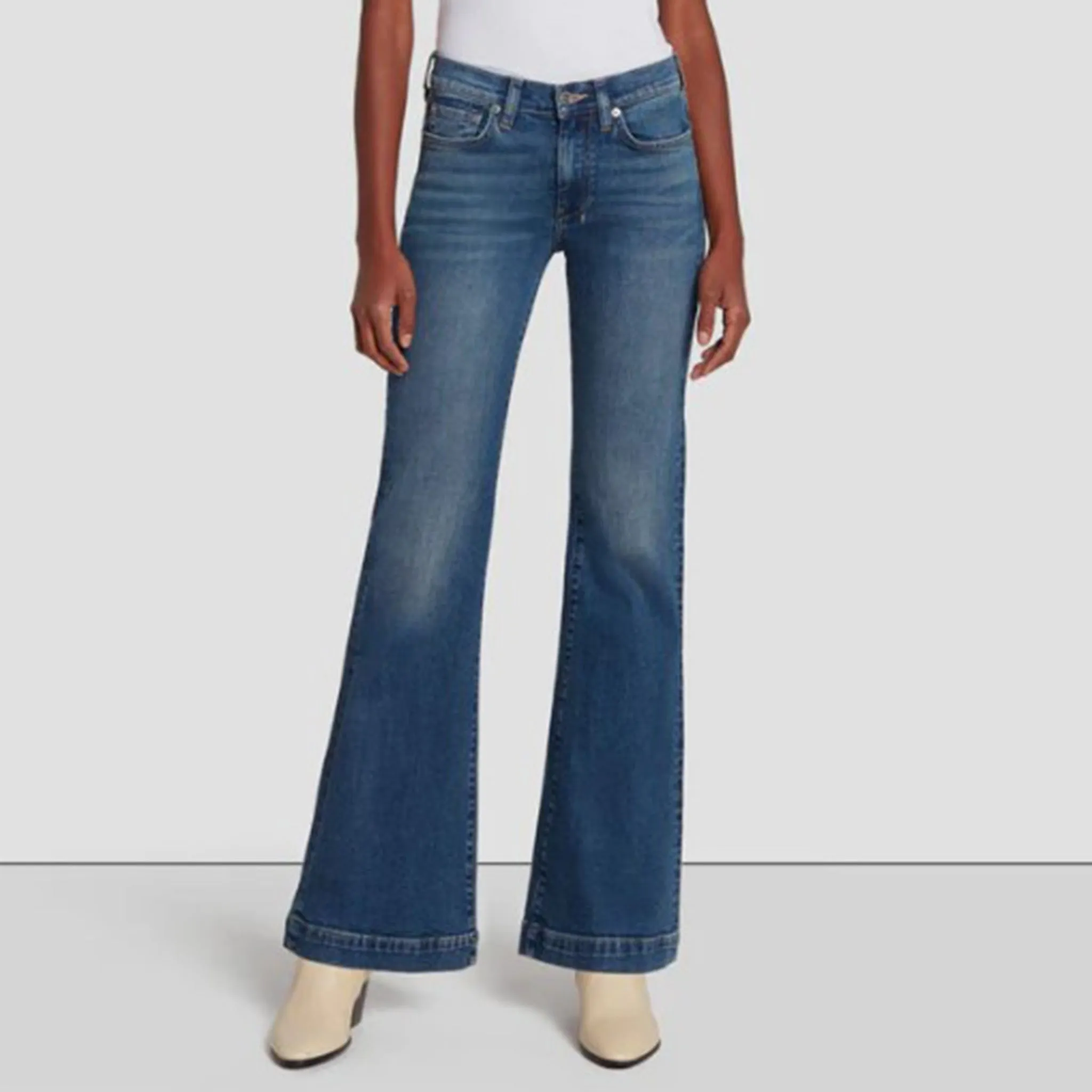 7 For All Mankind Women's NYD Dojo Trouser sold by Western Edge product image thumbnail 2