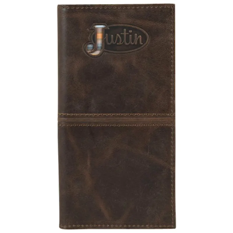 Justin Serape Logo Wallet made by Justin Boots