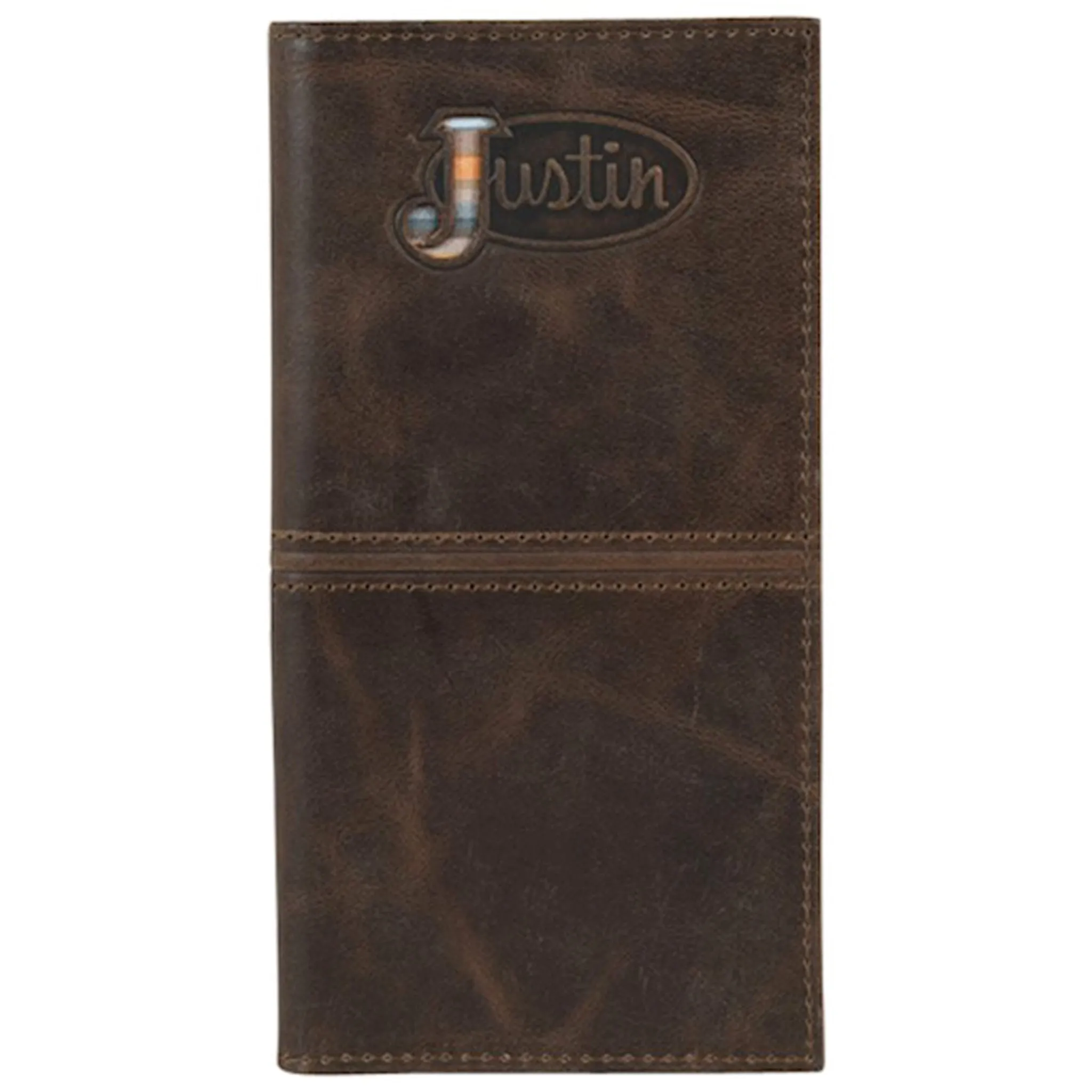 Justin Serape Logo Wallet sold by Western Edge