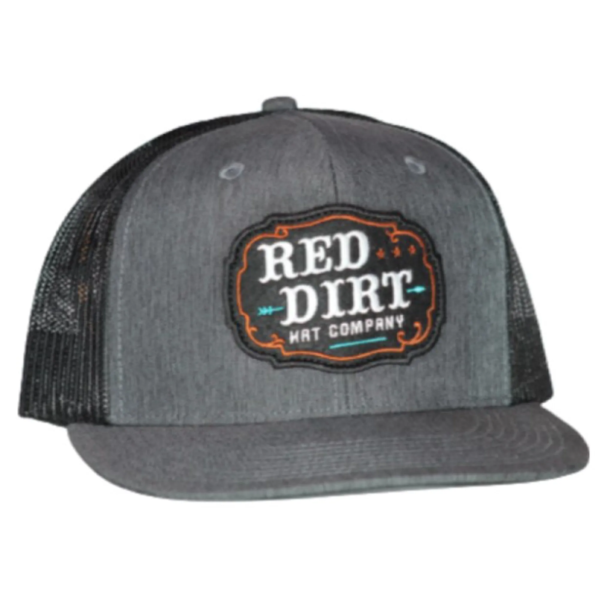 Red Dirt Trail Head Heather Charcoal & Black Cap sold by Western Edge